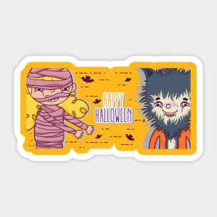 Happy halloween day 2020 Sticker